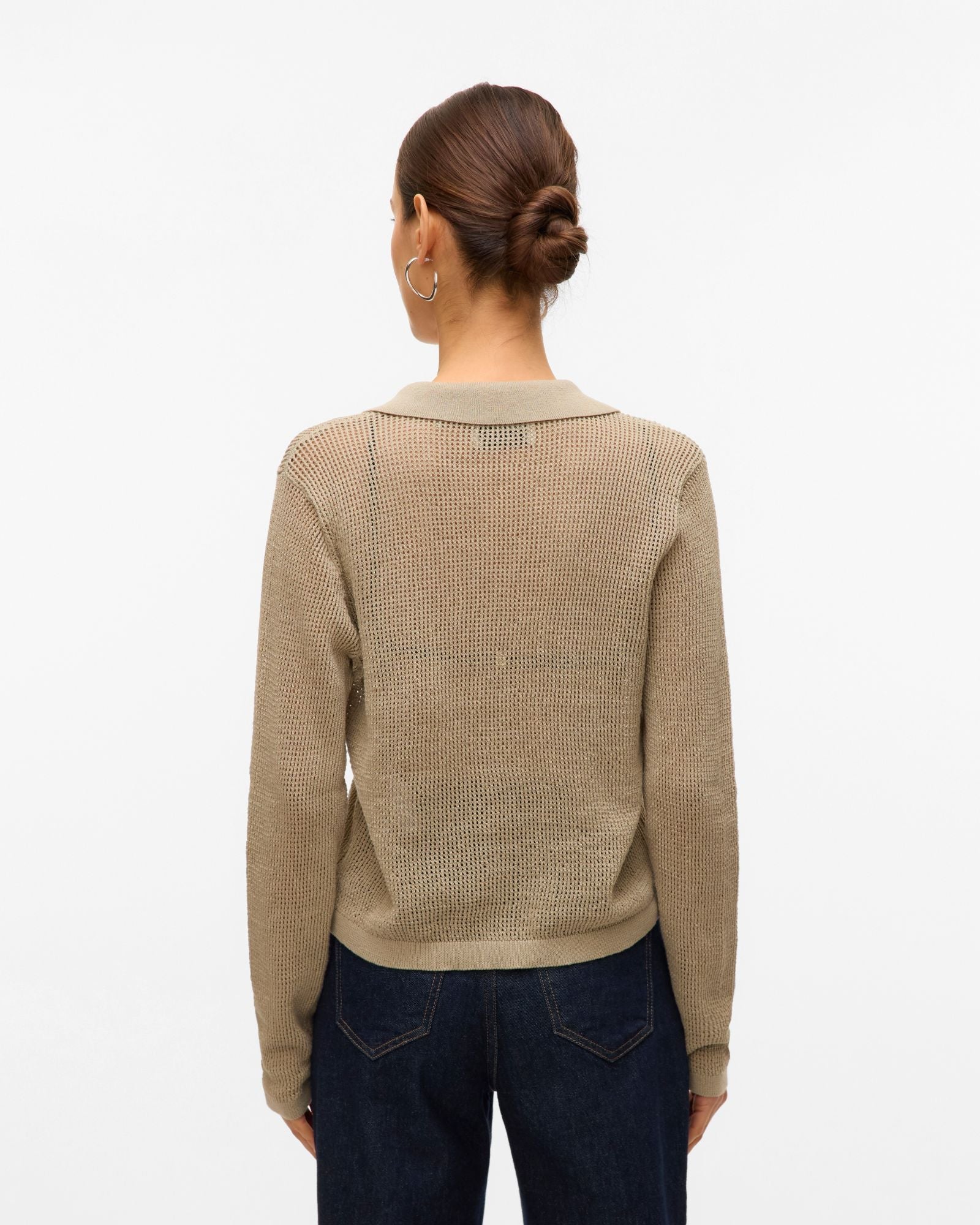 AWSAGA BUTTONED CARDIGAN